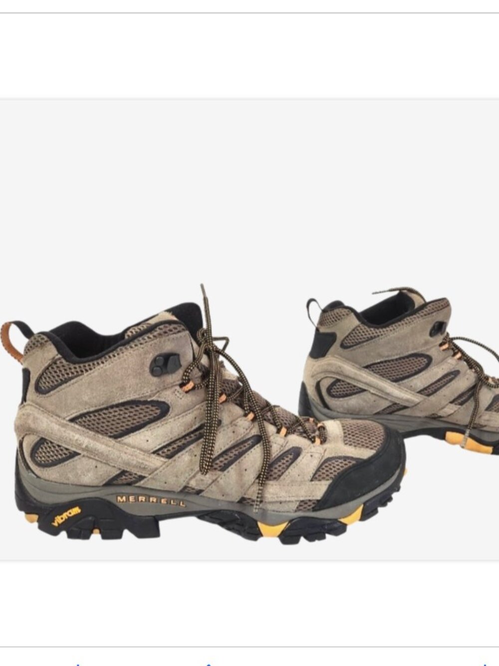 Merrell MOAB 2 VENT Mid Hiking Boots J06045 with NIB INSOLES